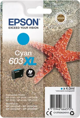 Immagine prodotto di 603 XL Cartuccia d'inchiostro ciano - Epson - Starfish