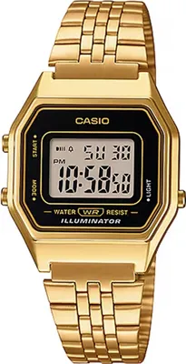 Produktbild von Casio Retro Collection LA680WEGA-1DF Damenuhr Chronograph