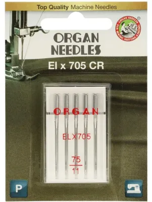 Overlock-Nadeln 75/11 ELx705, 5 Stück, für Serger