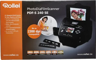 Image de Rollei PDF-S 240 - Analyseur de film - 130 x 180 mm - 3200 ppp - USB 2.0