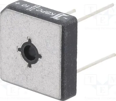Produktbild von 1x Einphasen Brückengleichrichter Urmax: 1kV If: 10/15/25A  THT KBPC10/15/2510WP E