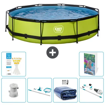 Zdjęcie produktu dla Basen Exit Pool okrągły – 360 x 76 cm – 7-częściowy  S323