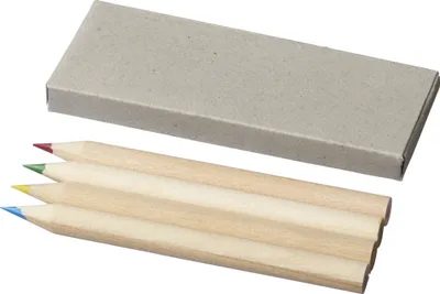 Immagine prodotto di Bullet - Set di matite 4 pezzi PF772 (0,7 cm x 9 cm x 3,2 cm) (naturale)