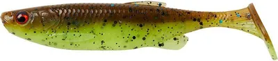 Produktbild von Savage Gear Fat Minnow T-Tail 7,5 cm 5 g Chartreuse Pumpkin