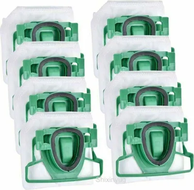 Produktbild von 8 Microvlies Staubsaugerbeutel passend für Vorwerk Kobold 200 VK200 FP200.5 Staubbeutel für Allergiker