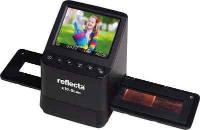 Obrázek produktu pro Reflecta 64500, 50 x 50 mm, Skener na film, Černá, LCD, 8,89 cm (3.5"), CMOS