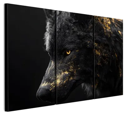 Produktbild von LUMASOUL Wandbilder 3er Set für Wohnzimmer 90x60 cm3-teiliges Leinwandbild für Schlafzimmer Flur Büro und Küche