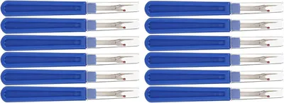 Produktbild von Handliches Nahttrenner-Werkzeug mit Schutzkappe, 12 Stück, Zum Sticken, Ideal für die Meisten Altersgruppen