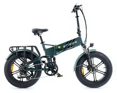 Obrázek produktu pro ENGWE Engine Pro 2.0 - Elektrické skládací kolo vč. řetězového zámku - 20 palců - Motor 250W - Dojezd 120 km - 8 převodů - Hydraulické kotoučové brzdy - Baterie 832Wh - Odpružená vidlice - Zelená