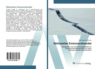 Produktbild von Weltweiter Emissionshandel