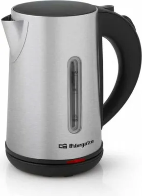 Produktbild von Orbegozo KT6022, 0,8 l, 1100 W, Schwarz, Edelstahl, Edelstahl, Wasserstandsanzeige, Überhitzungsschutz