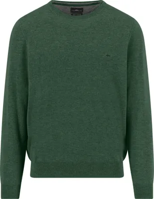 Produktbild von Fynch-Hatton O-Neck, Merino Cashmere dark leaf XL