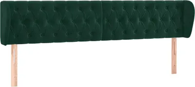 Produktbild von VidaXL 3117543, Dunkelgrün, Polyester, Holz, 1830 mm, 78 cm, 88 cm, 230 mm