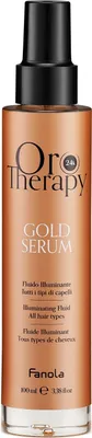 A product shot of a bottle of hair serum.