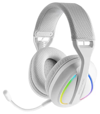 Immagine prodotto di Mars Gaming MHWQUASARW, cuffie da gaming wireless, colore bianco
