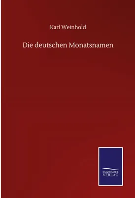 Produktbild von Die deutschen Monatsnamen