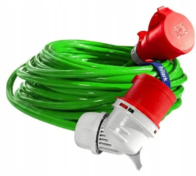 Image de Rallonge électrique H07BQ-F 5x2.5mm² vert 3m