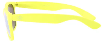 Produktbild von PiWear Sonnenbrille - Long Beach - matt gelb, gelbe Gläser, verspiegelt
