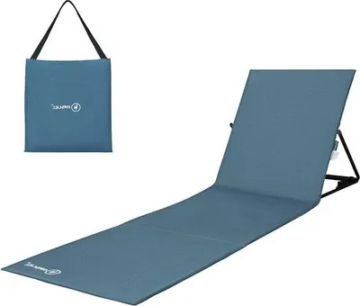Produktbild von Famanu Strandmat Polyester - verstellbare Rückenlehne - schwarz