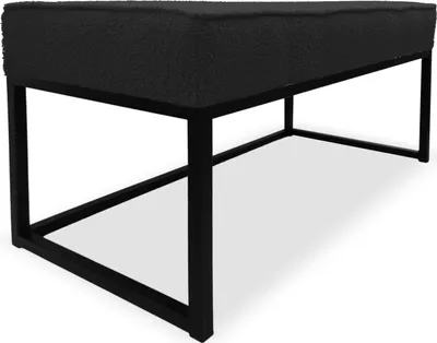 Obrázek produktu pro Lavička KAMA - černá - bouclé - NOW OR NEVER 100