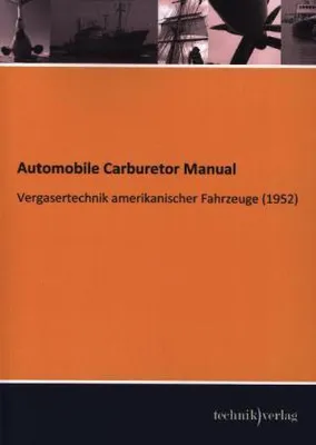 Produktbild von Automobile Carburetor Manual