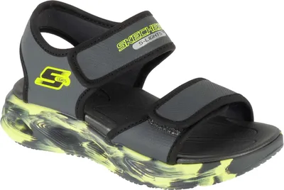 Produktbild von Skechers S-Lights: Sola Glow Sandale - Fusion Brights 407032L-CCBK