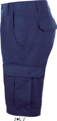 Produktbild von SOL'S Herren Bermuda Shorts Stretch Chino Slim Fit Kurze Hose, Größe:40, Farbe:French Navy