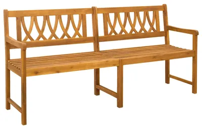 Produktbild von Bank Outdoor Natur 180 x 55,5 x 90 cm Massivholz Akazie