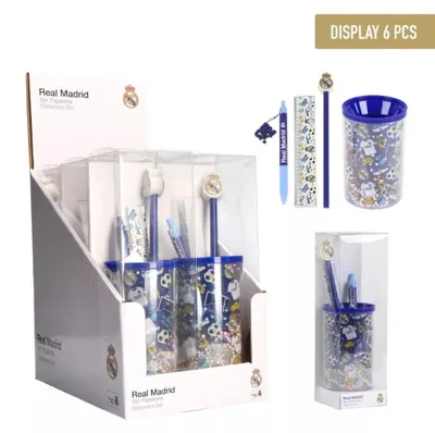 Produktbild von Papierwaren-Set Real Madrid C.F. Bunt 4 Stücke