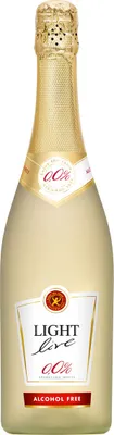 Image de Light Live Sparkling vin mousseux | sans alcool | 0,75 l