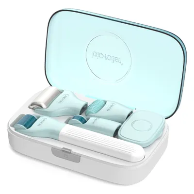 Immagine prodotto di Derma Bio Roller 10-in-1 SET dermaroller professionale microneedling per la cura del viso a casa G10