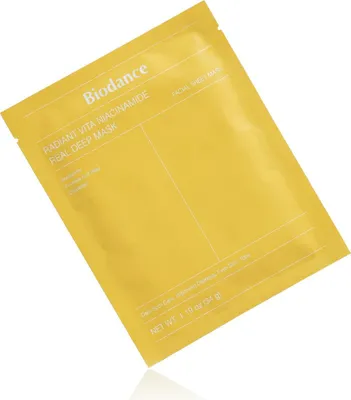 Obrázek produktu pro Biodance Radiant Vita Niacinamide Real Deep Mask 34 g