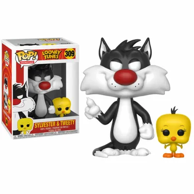 Zdjęcie produktu dla Funko POP Looney Tunes 309 Sylvester and Tweety Figurka Kolekcjonerska