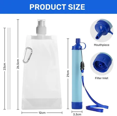 Persönlicher Wasserfilter für Outdoor-Aktivitäten, Hauptbild