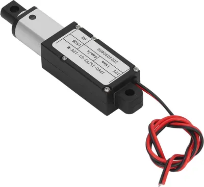 Obrázek produktu pro Elektrický mikrolineární pohon, 150 N, hliníková slitina, zdvih 15 mm, minipohon pro průmysl, 12 V, IP60WR