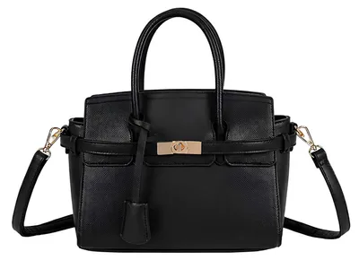 Productafbeelding van Gallantry, handtas voor dames, met een lederlook en een gestructureerd ontwerp, zwart