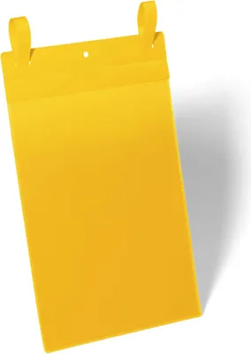 Zdjęcie produktu dla DURABLE Kiesze? magazynowa z paskami monta?owymi A4 pionowa, ?ó?ty, 175004, 50 szt.