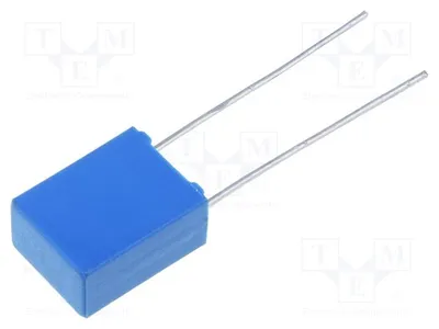 Produktbild von 10x Kondensator: Polyester 63VDC Rastermaß: 5mm 1uF 40VAC  10% B32529C0105K289 Pol