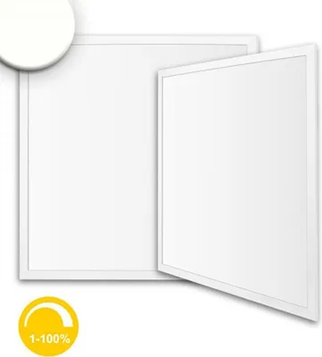 Produktbild von ISOLED LED Panel Business Line 625 UGR<19 2H/2H, 36W, Rahmen weiß RAL 9016, neutralweiß, dimmbar