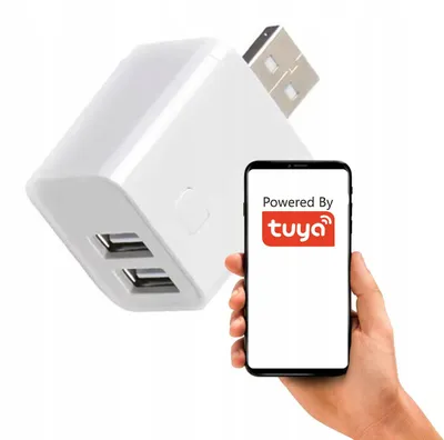 Produktbild von Tuya Mini USB ZigBee Smart Switch 2-Port 5-12V