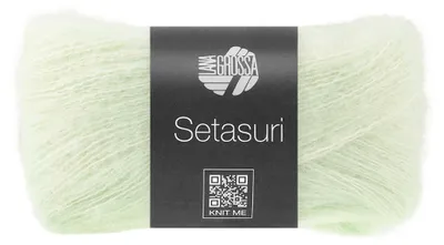 Produktbild von Lana Grossa - Setasuri 0083 weißgrün