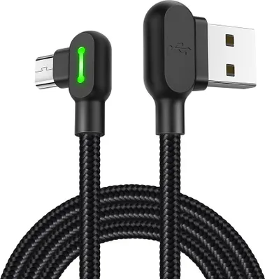 Immagine prodotto di Cavo Telefonico Mcdodo Ricarica Rapida, Angolo Di 90° Led Micro Usb 1,8 M