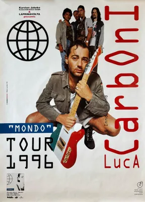 Produktbild von Luca Carboni – Tournee 1996 – Plakat – 59x84 cm