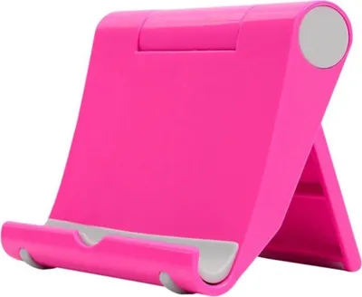 Produktbild von Falten Telefon Tablet-Halter Desktop Multifunktional Einstellbare Mobile Stand rosa