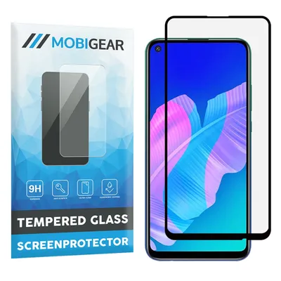 Produktbild von Mobigear Premium  Huawei P40 Lite E Panzerglas Gehärtetes Glas Displayschutz - Hüllenfreundlich - Schwarz