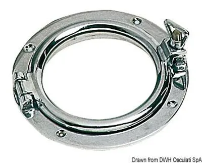Produktbild von Rundes verchromtes Messing-Portlight 150 mm - Osculati 19.697.03