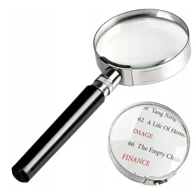 Produktbild von Klassische Lupe mit 90 mm Linse