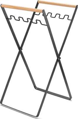 Produktbild von Müllbeutelhalter, zusammenklappbarer Eisenrahmen, Müllständer, tragbar, für den Außenbereich, für die Küche