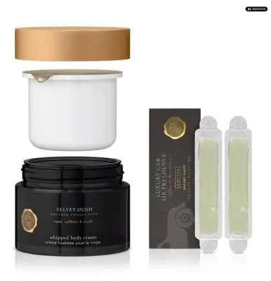 Produktbild von Rituals Velvet Oudh Pflege & Car Duft Duo