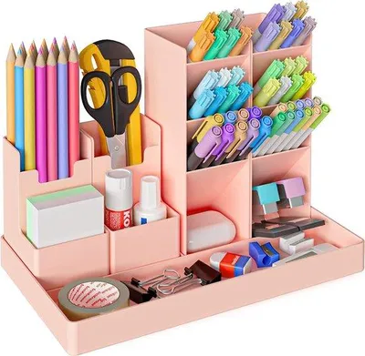 Produktbild von Famanu Schreibtisch Organizer – Praktisches Set mit 5 Teilen